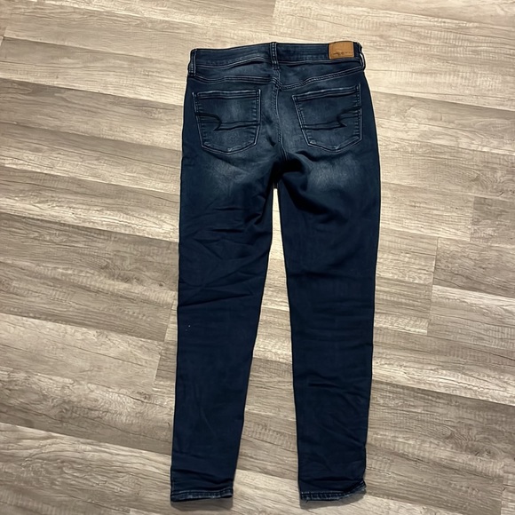 Dark blue/washed skinny jeans - Picture 2 of 3